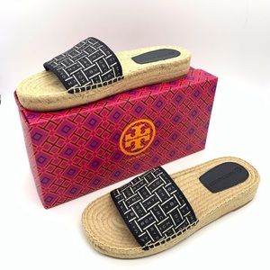 Tory Burch espadrille slide